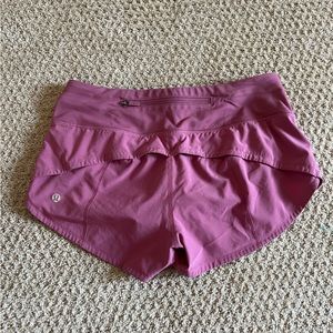 Lululemon Speed Up Lined Short 2.5”